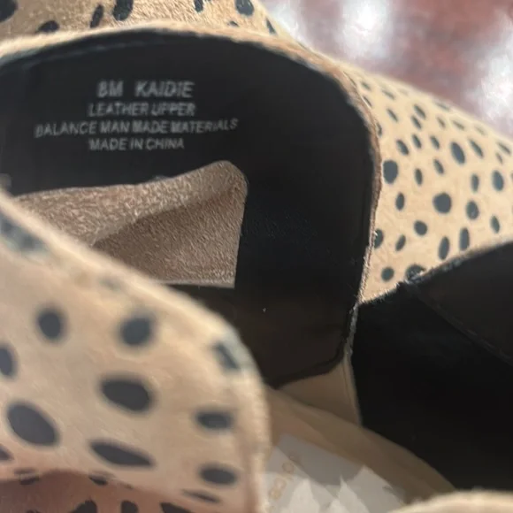 Dolce Vita Kaidie leopard bootie size 8 - Picture 7 of 7